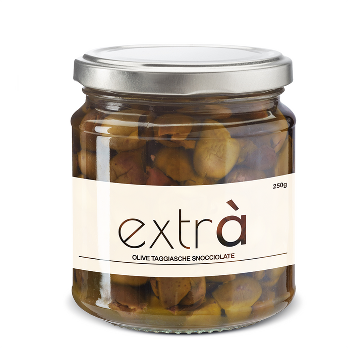 Olive taggiasche snocciolate 250gr